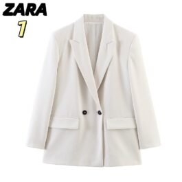 Zara - Blazer femme à deux bras en 11 couleurs