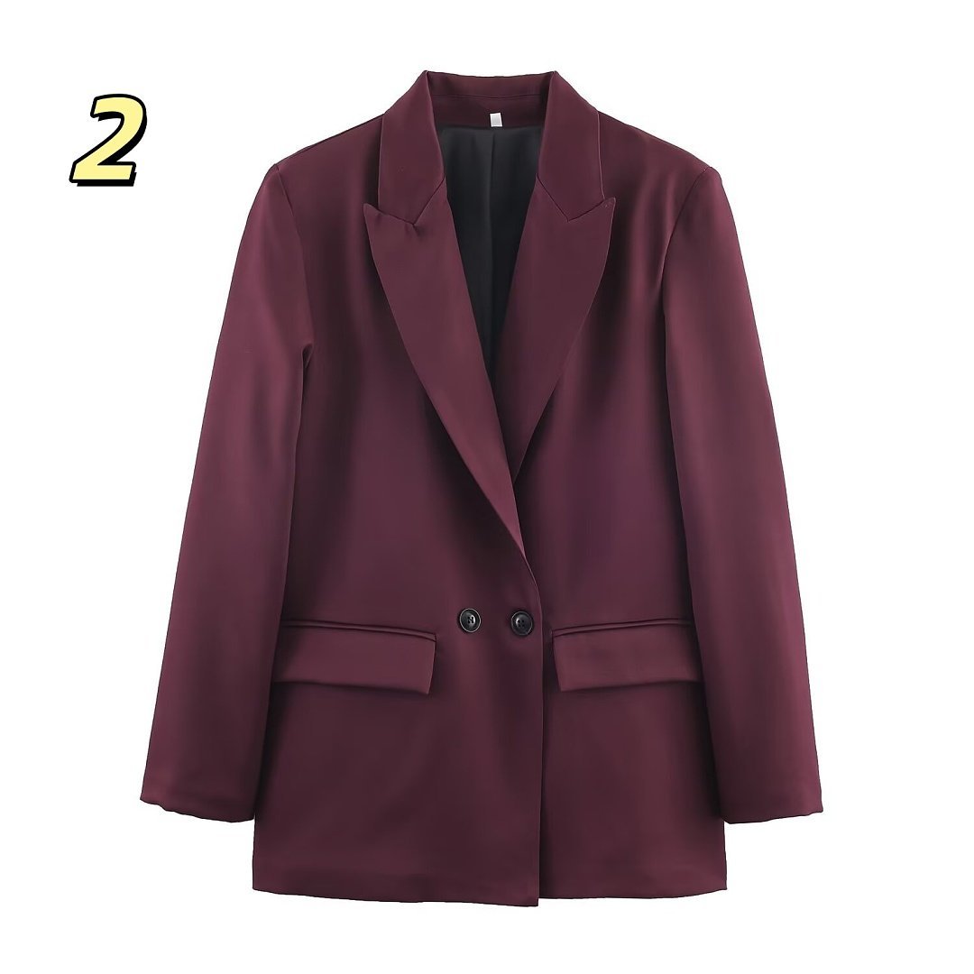 Zara - Blazer femme à deux bras en 11 couleurs – Image 2