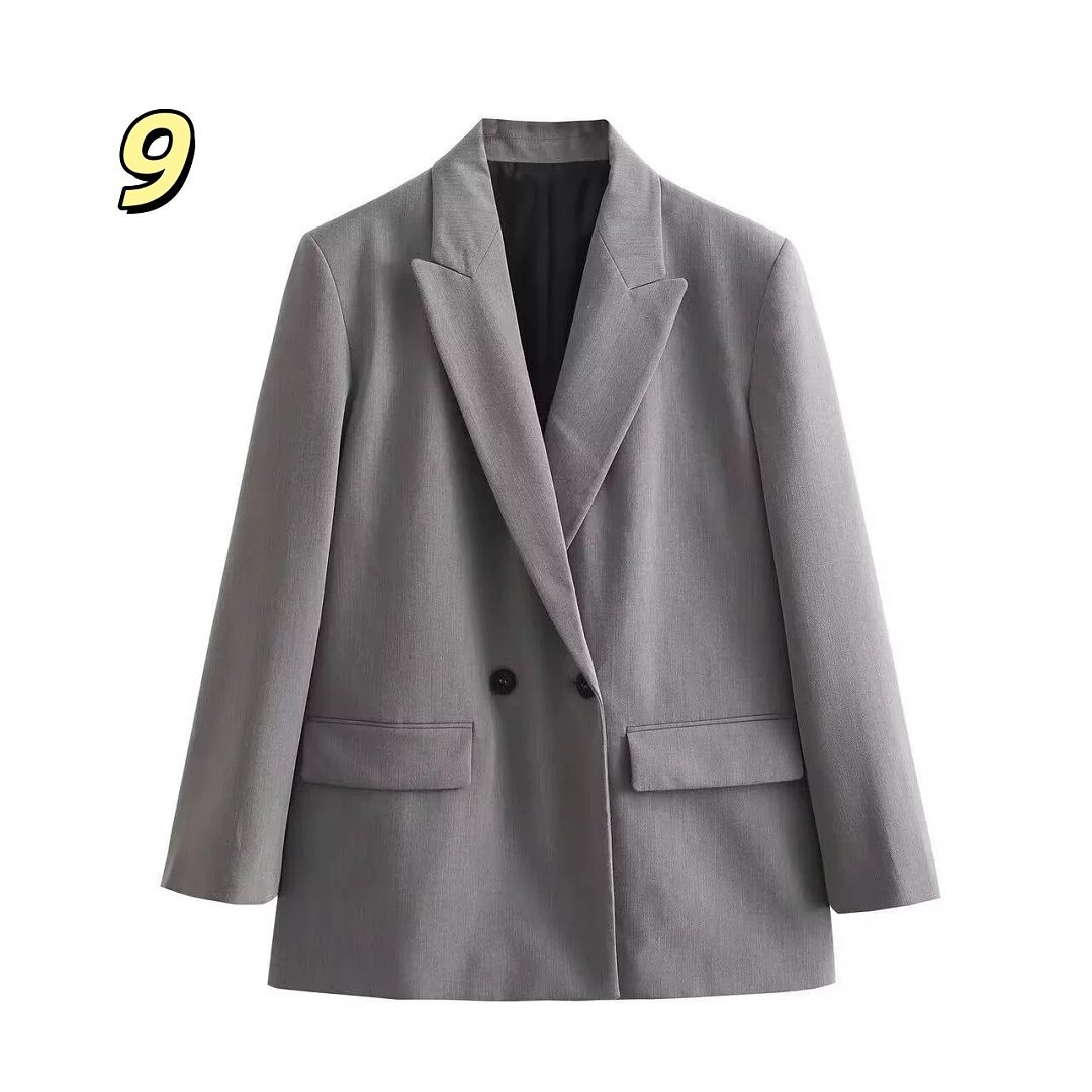 Zara - Blazer femme à deux bras en 11 couleurs – Image 9
