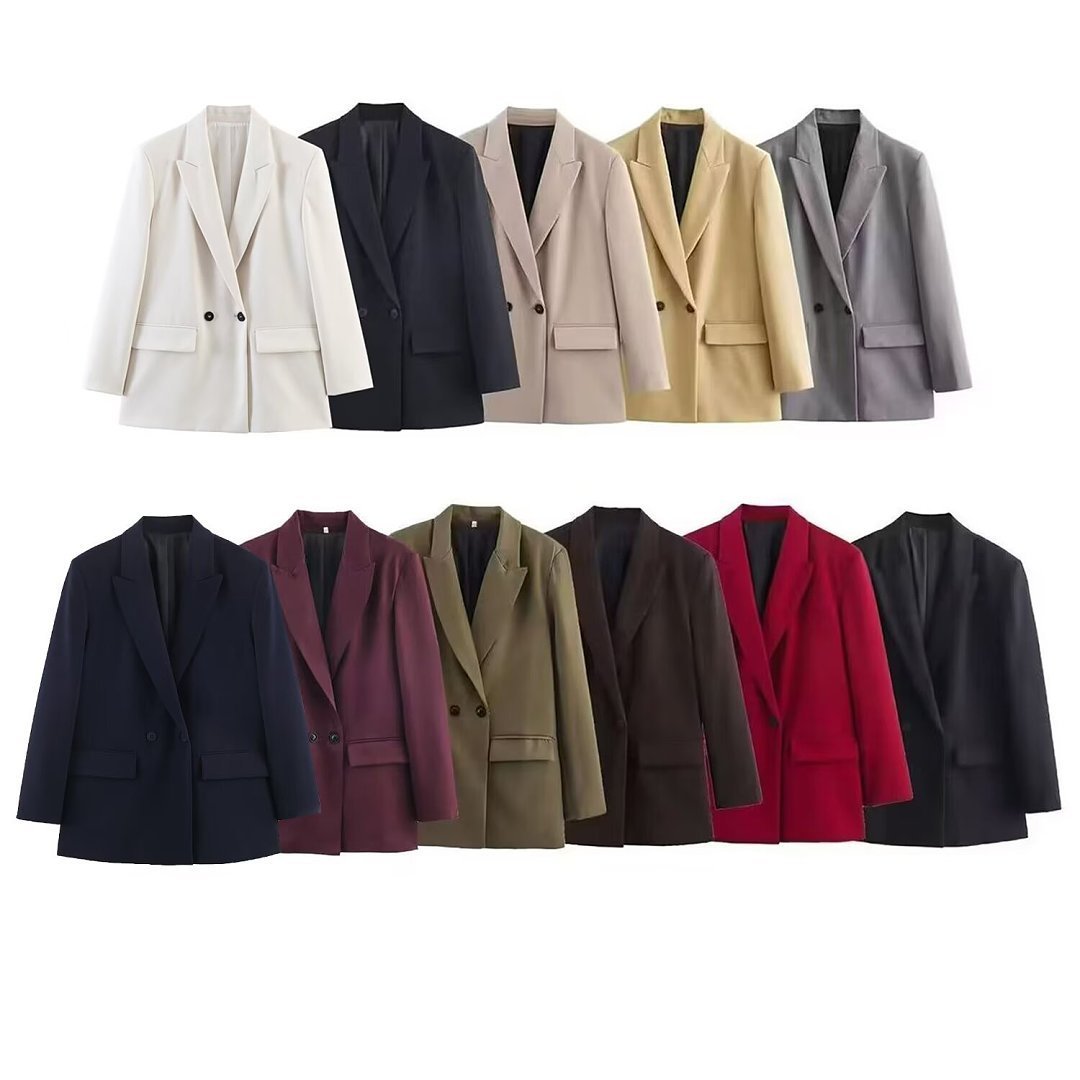 Zara - Blazer femme à deux bras en 11 couleurs – Image 12