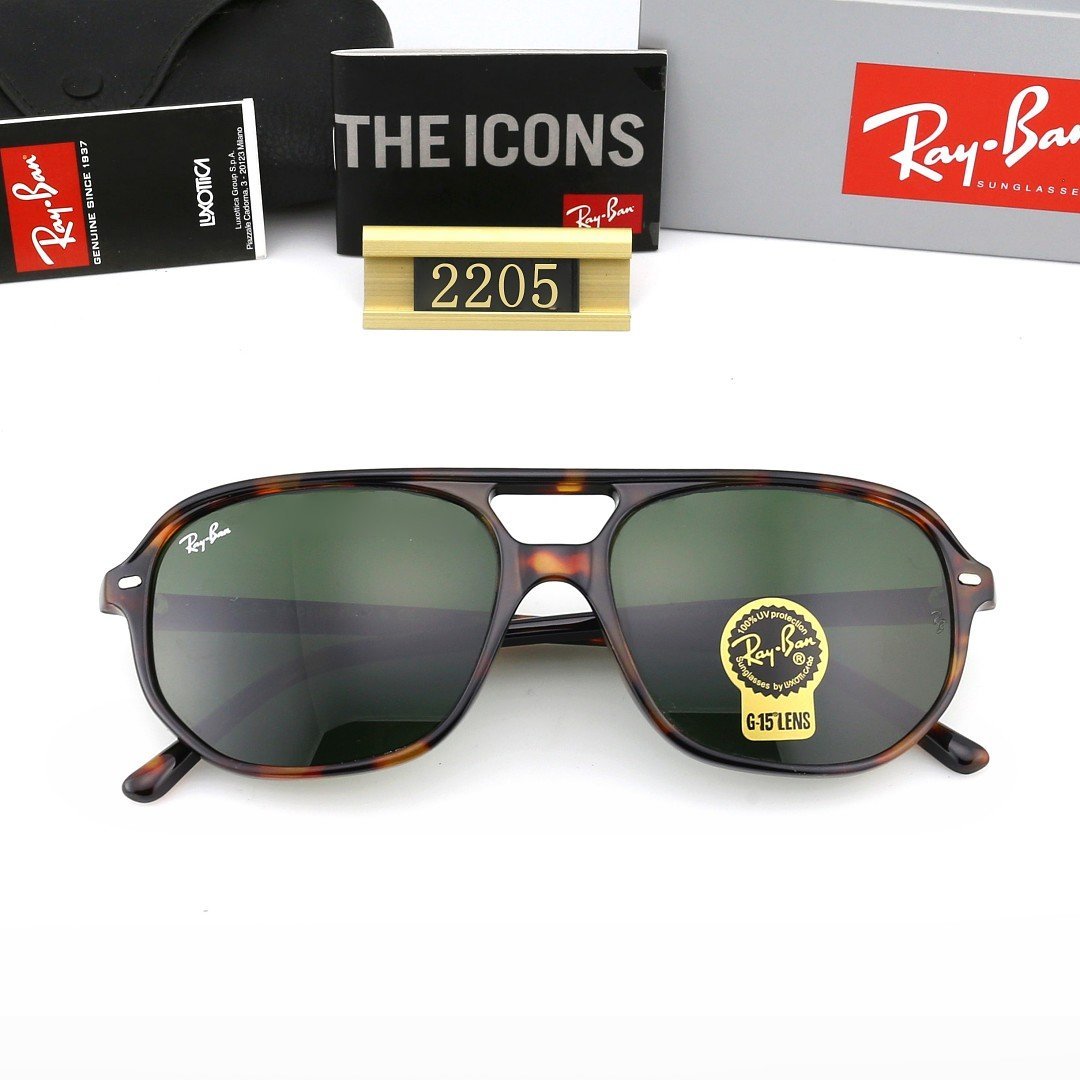 Ray-Ban - 2205 Okulary przeciwsłoneczne typu Aviator w 5 kolorach - obrazek 8
