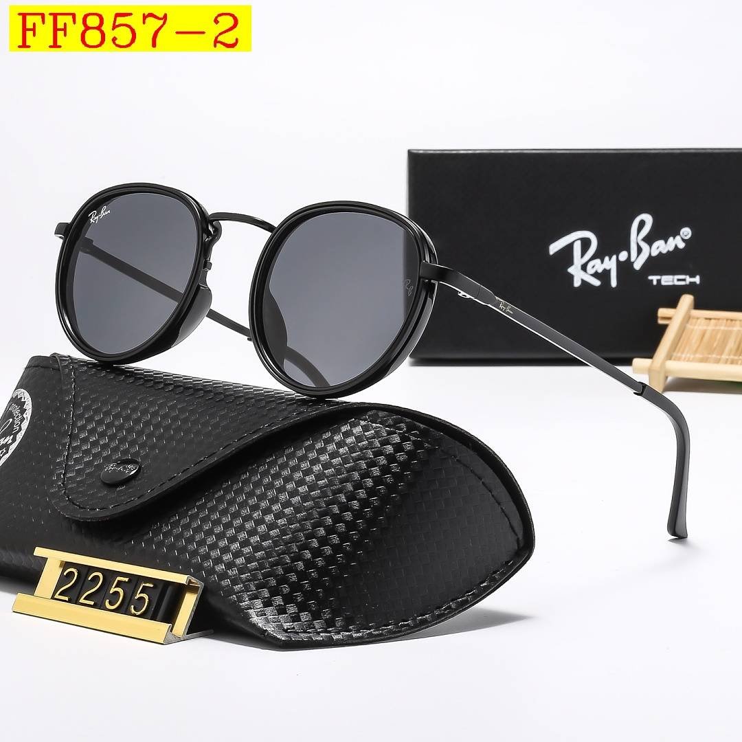 Ray-Ban - Round Frame Sunglassess With Box in 6 Colors - Image 2