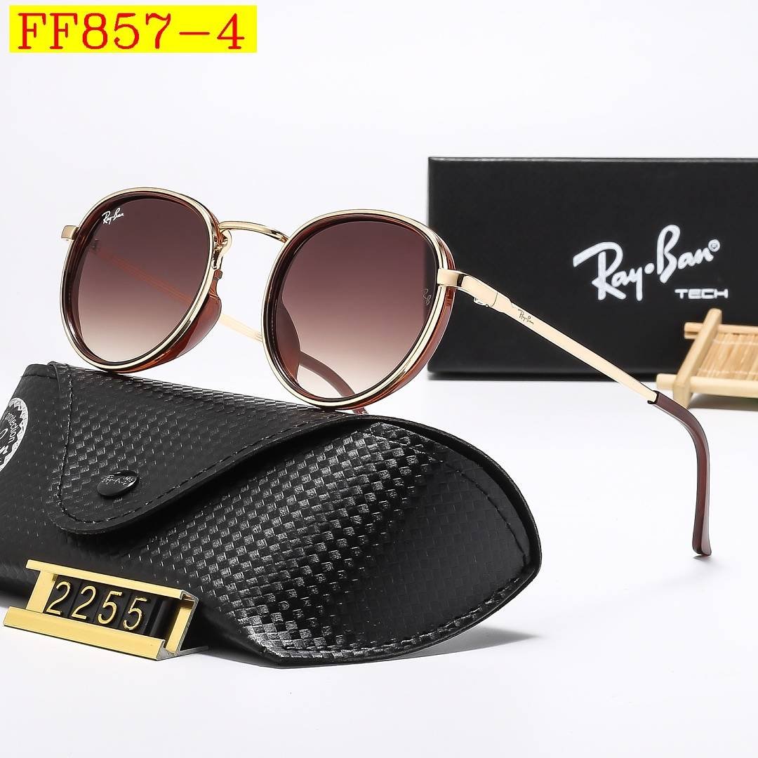 Ray-Ban - Round Frame Sunglassess With Box in 6 Colors - Image 4