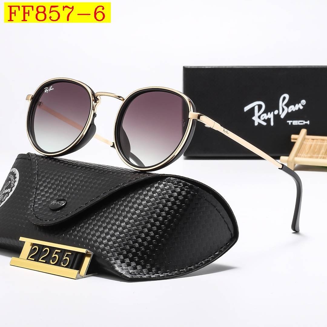 Ray-Ban - Round Frame Sunglassess With Box in 6 Colors - Image 6
