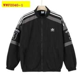 Adidas - Chaqueta deportiva Originals con logo bordado en 3 colores