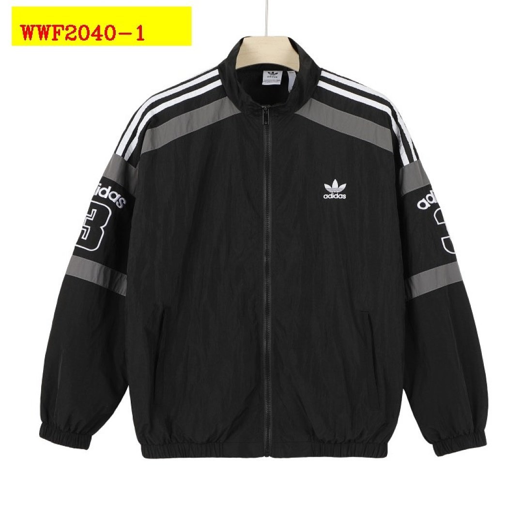 Adidas - Originals Trainingsjacke mit gesticktem Logo in 3 Farben