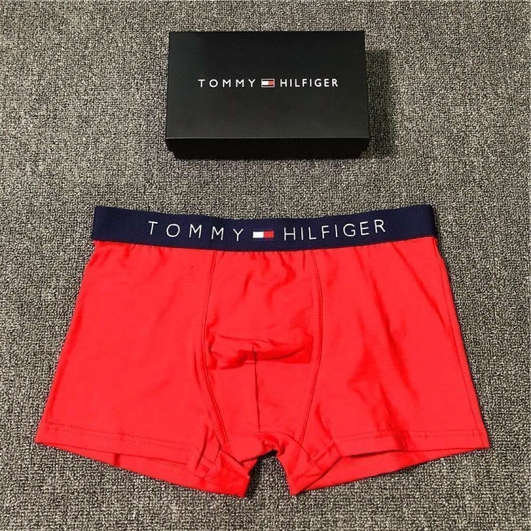 Tommy Hilfiger - 6 pieces Men's Mid Rise Boxer Briefs in Various Colors - Image 3