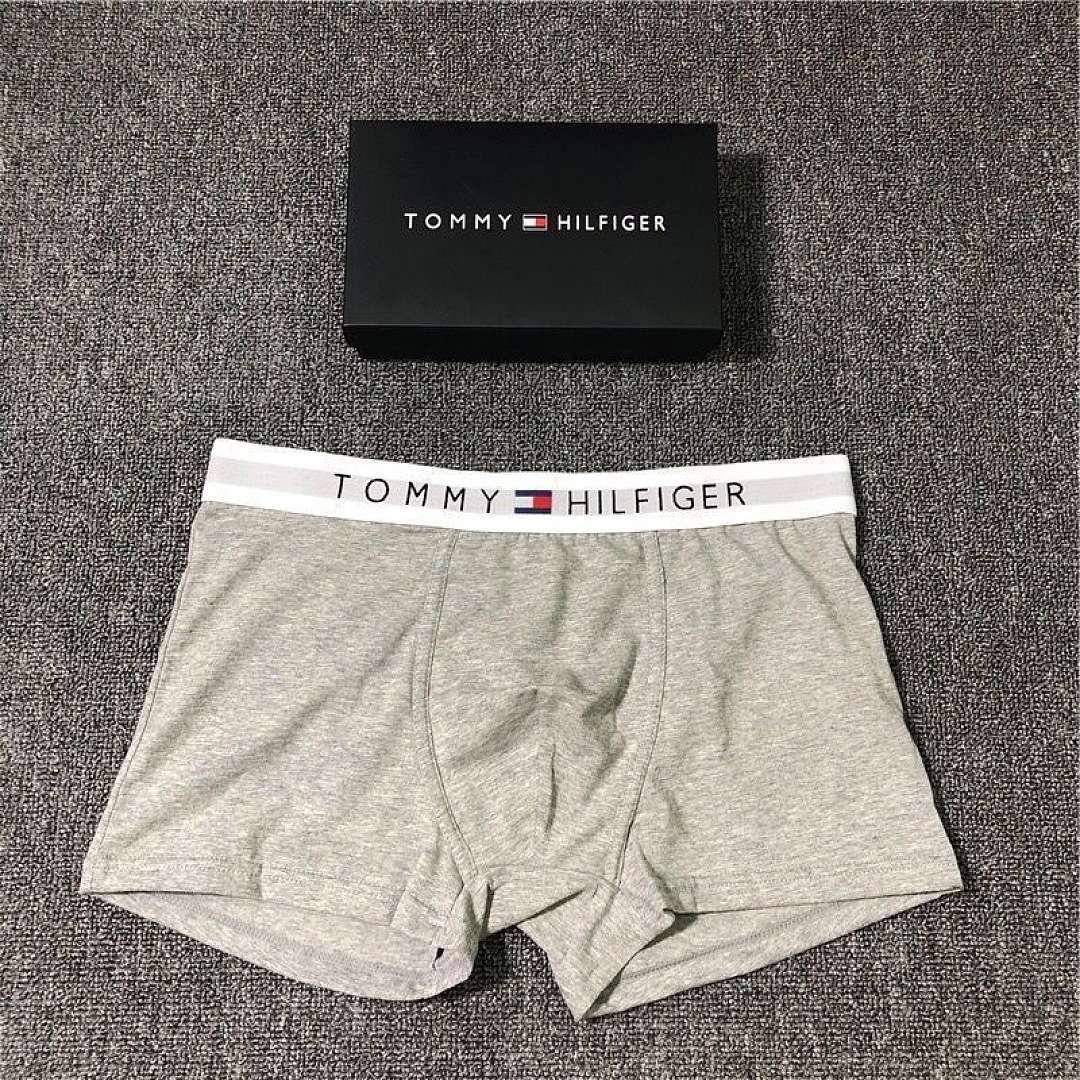 Tommy Hilfiger - 6 pieces Men's Mid Rise Boxer Briefs in Various Colors - Image 7