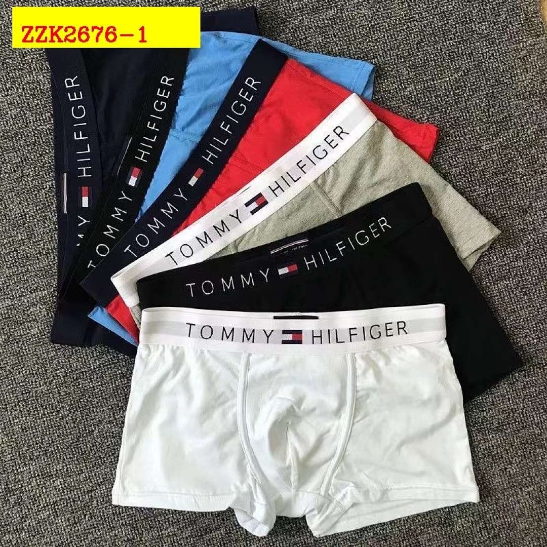 Tommy Hilfiger - 6 pieces Men's Mid Rise Boxer Briefs in Various Colors - Image 11