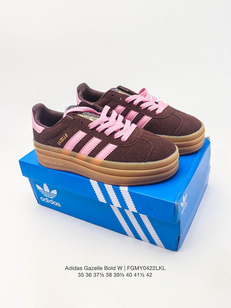 Adidas - Originals Gazelle Bold Women's Sneakers in 4 Colors - Image 7