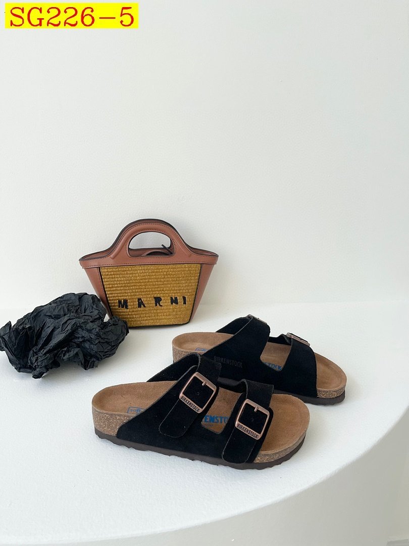 Birkenstock - Suede Arizona Sandals in 4 Colors - Image 6