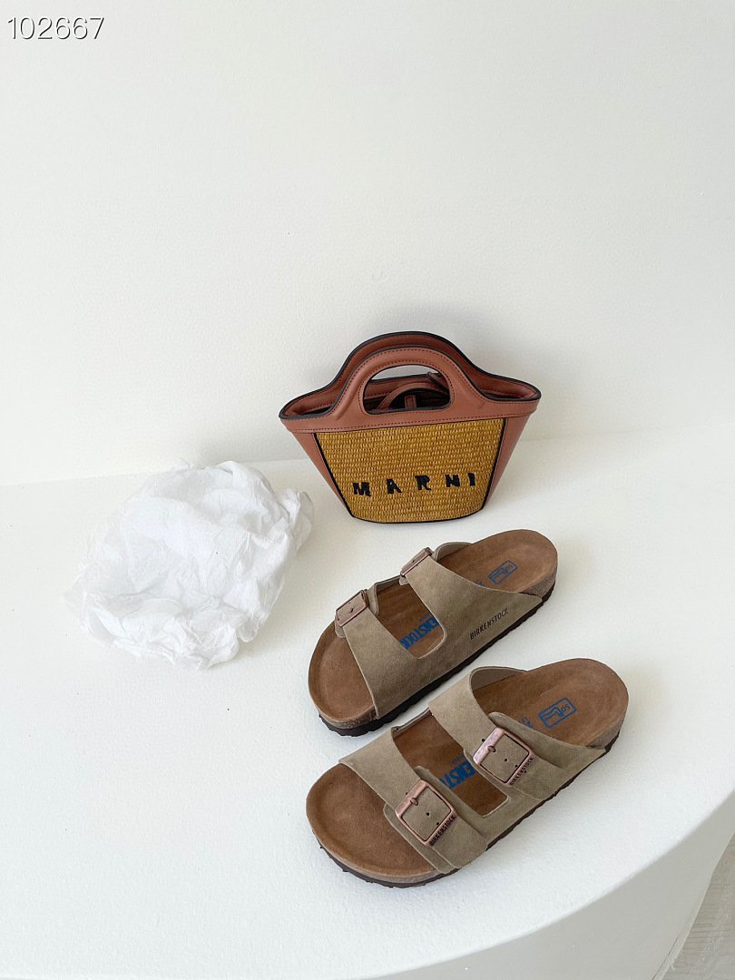 Birkenstock - Suede Arizona Sandals in 4 Colors - Image 10
