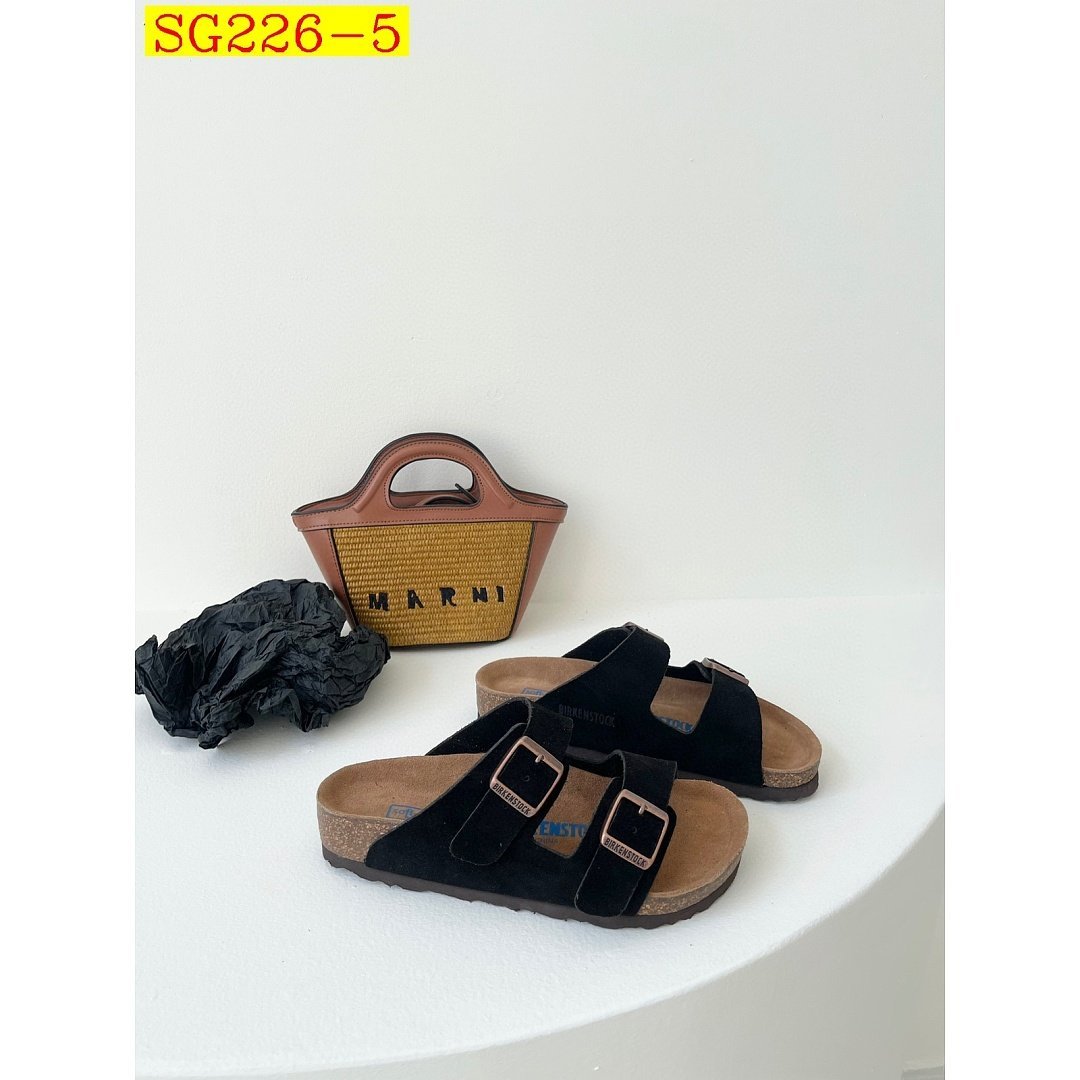 Birkenstock - Suede Arizona Sandals in 4 Colors - Image 16