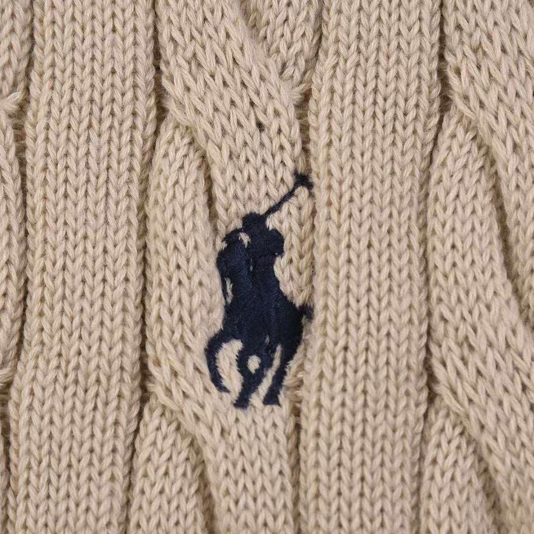 Ralph Lauren - Cardigan Cable Knit Fermeture Complète Col Montant en 7 Coloris – Image 13