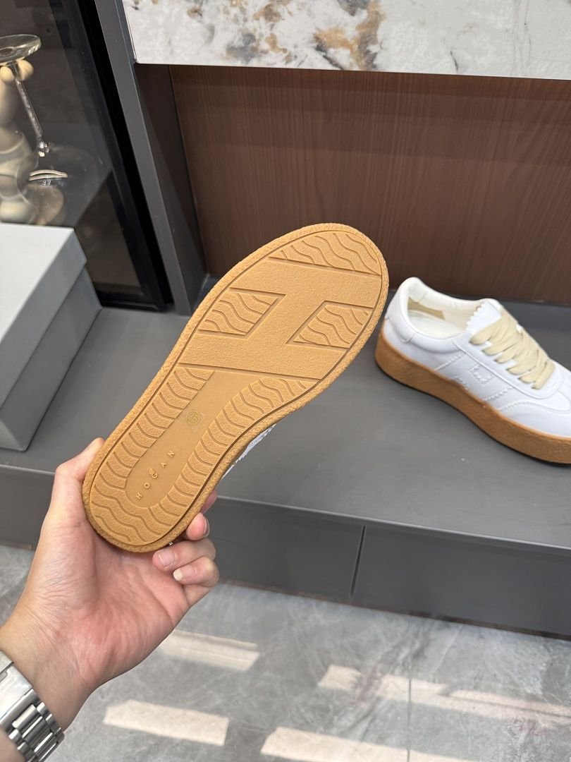 Hogan - Tênis feminino com listras em H, modelo 2026, disponível em 4 cores. - Imagem 7