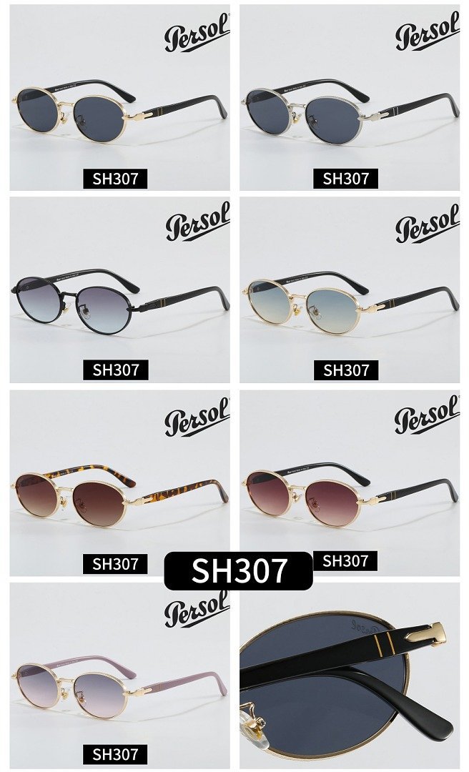 Persol - SH307 Round Sunglasses in 7 Colors - Image 11