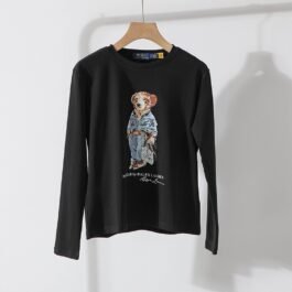 Ralph Lauren - Camiseta de manga longa com estampa Polo Bear em 9 versões