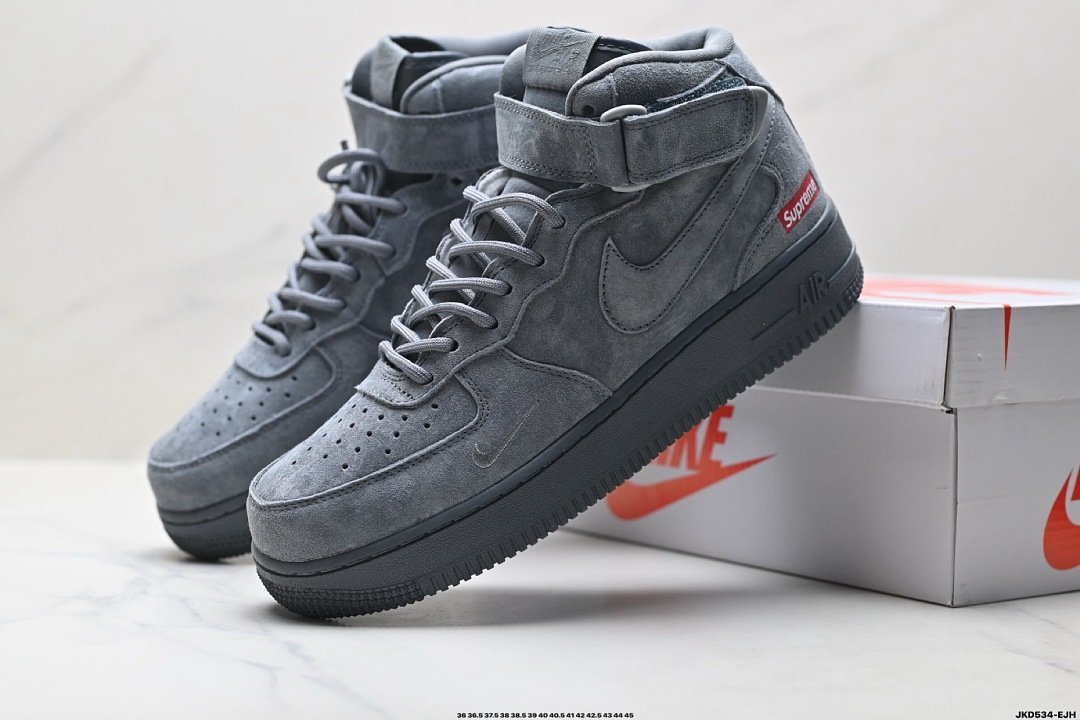 Nike - Air Force 1 Mid 07 Zamszowe w 6 kolorach - obrazek 7