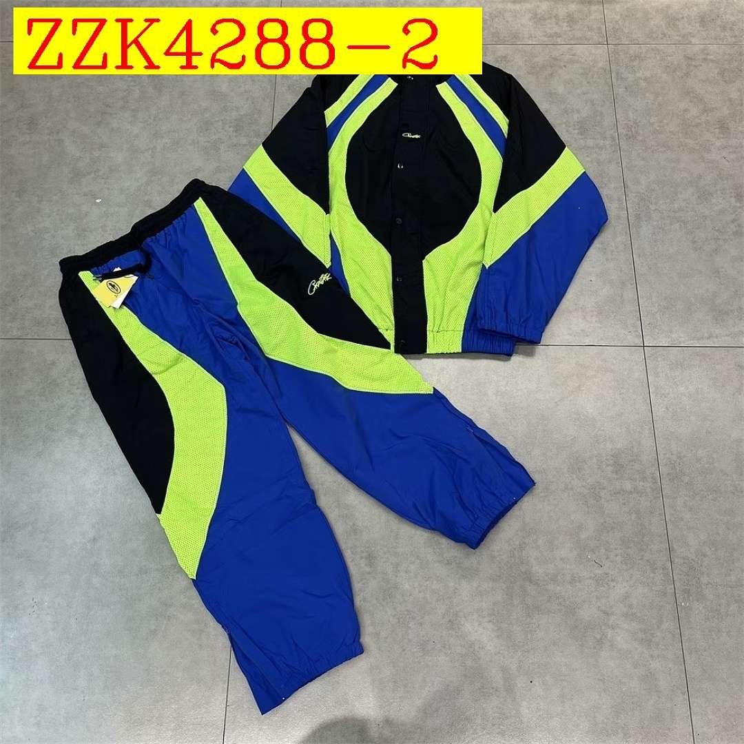 Corteiz - Italy Colorblock Windbreaker Tracksuit Set in 5 Colors - Image 2