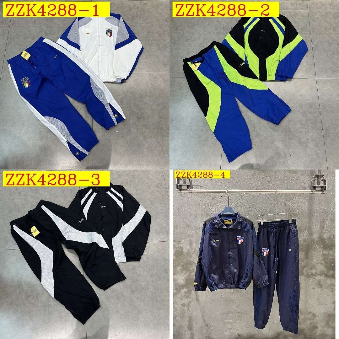 Corteiz - Italy Colorblock Windbreaker Tracksuit Set in 5 Colors - Image 22
