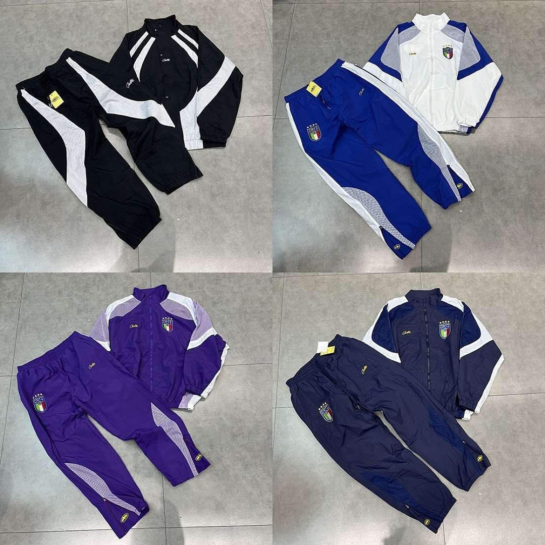 Corteiz - Italy Colorblock Windbreaker Tracksuit Set in 5 Colors - Image 24