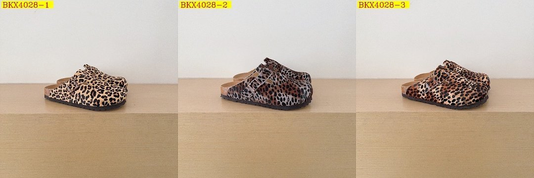 Birkenstock - Leopard de Boston imprimé Mules en 3 couleurs – Image 16