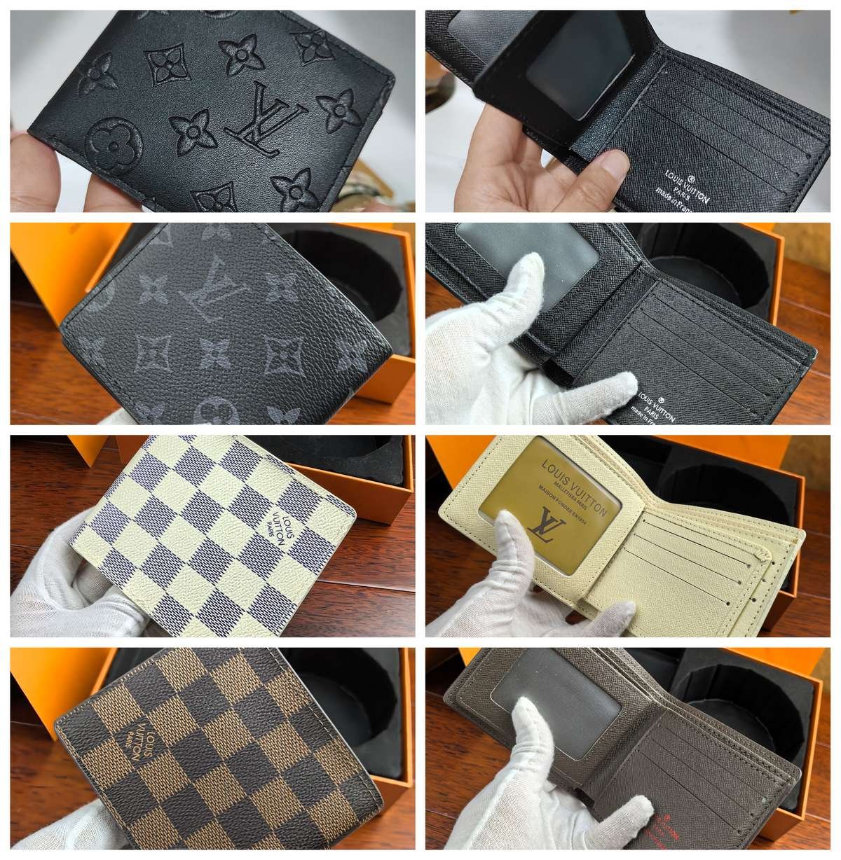 Louis Vuitton - Set regalo cintura e portafoglio Damier in 8 versioni - immagine 10