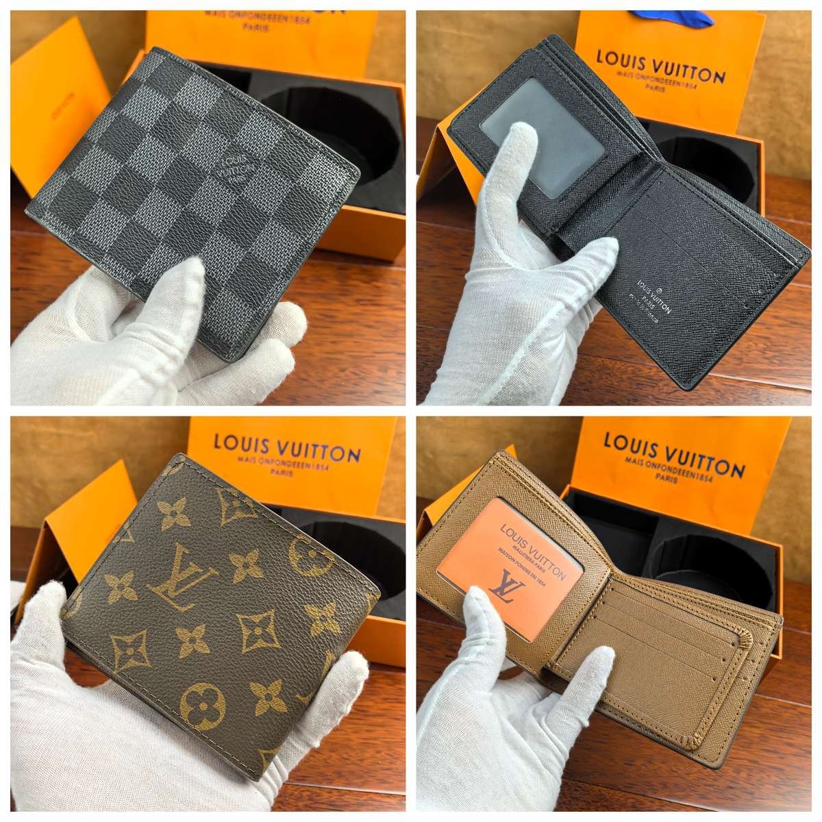Louis Vuitton - Gürtel- und Portemonnaie-Set Geschenkbox in 8 Versionen – Bild 9