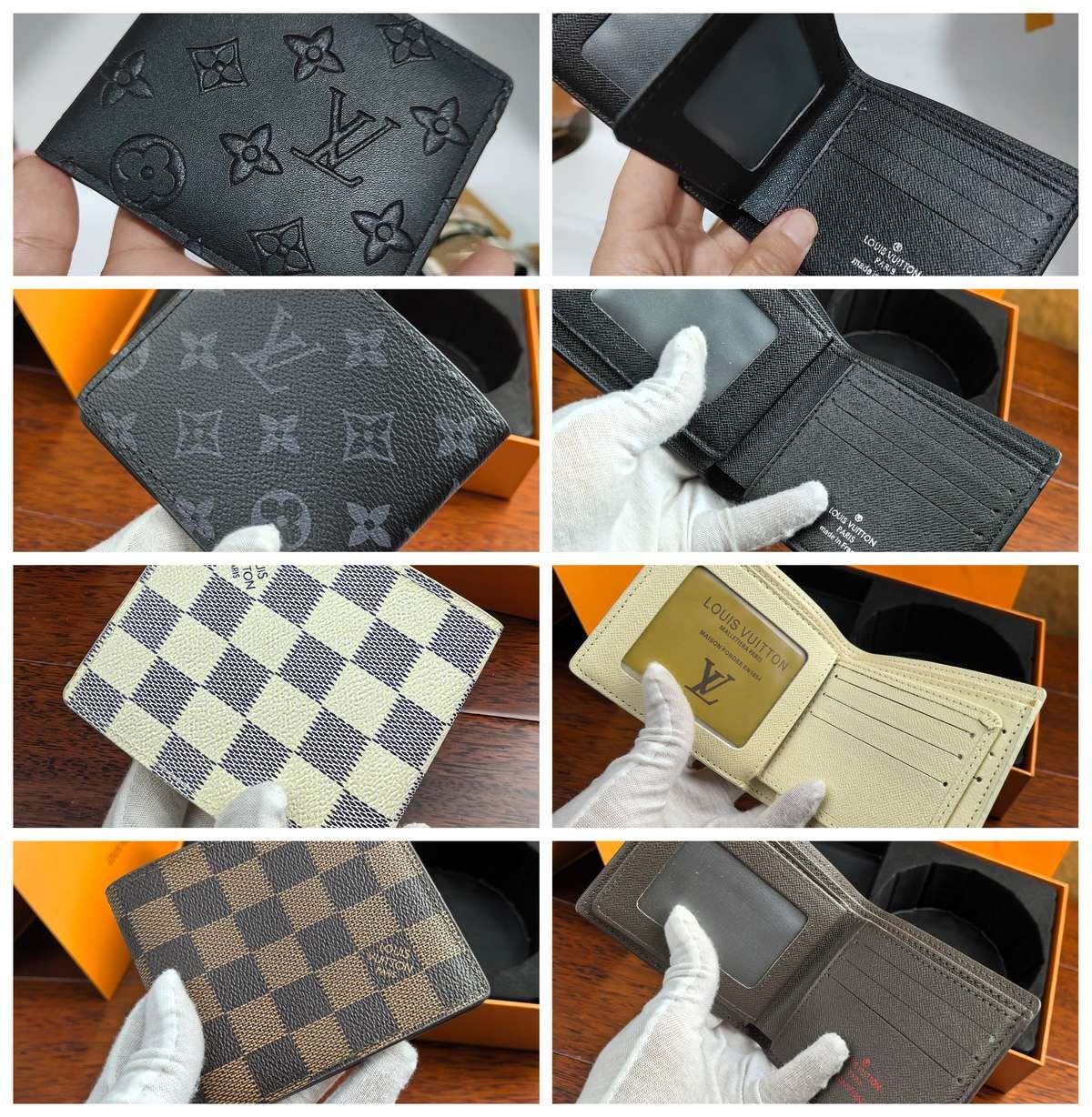 Louis Vuitton - Gürtel- und Portemonnaie-Set Geschenkbox in 8 Versionen – Bild 10