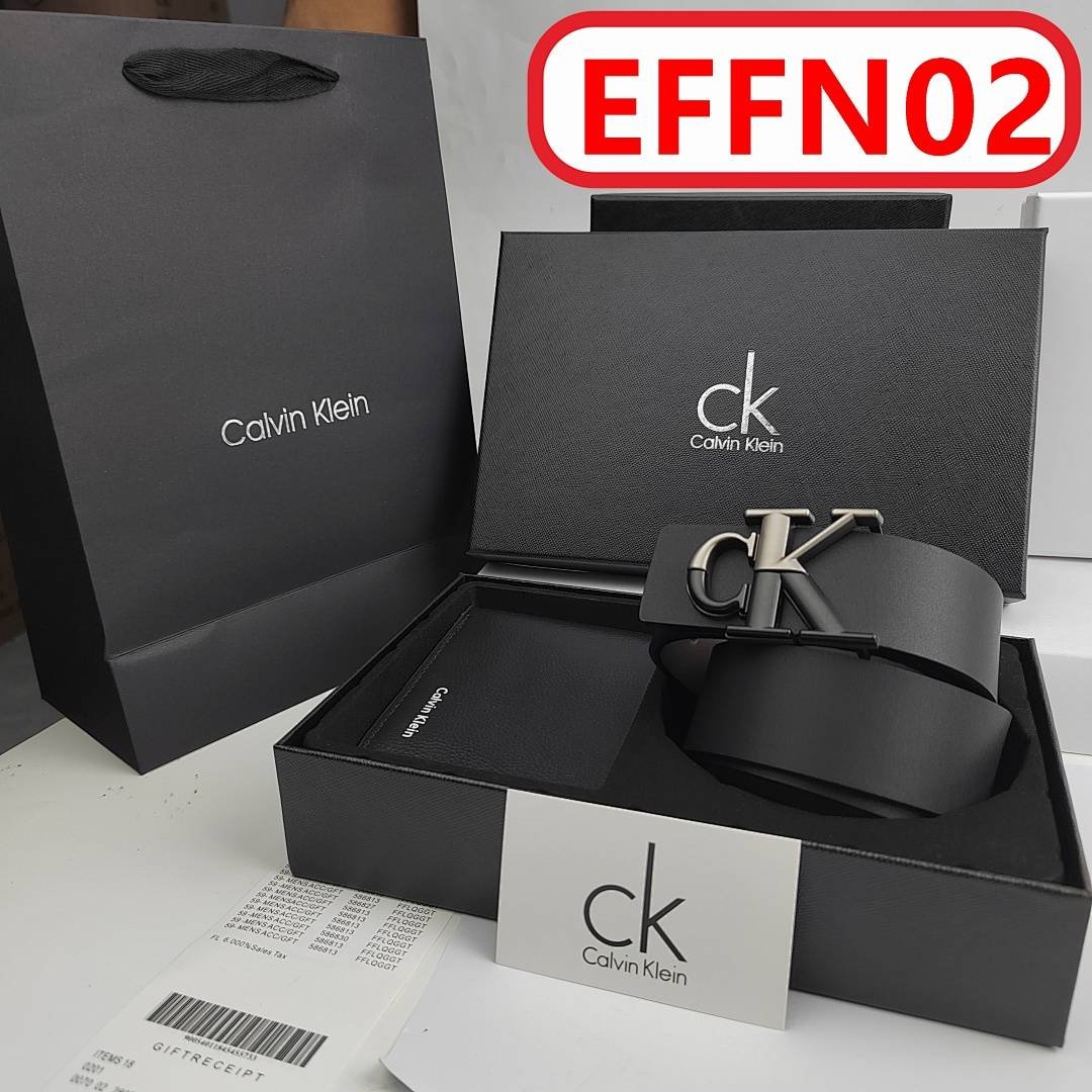 Calvin Klein - Ceinture avec porte-monnaie en coffret cadeau en 4 versions – Image 2