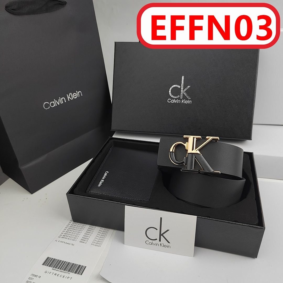 Calvin Klein - Ceinture avec porte-monnaie en coffret cadeau en 4 versions – Image 3