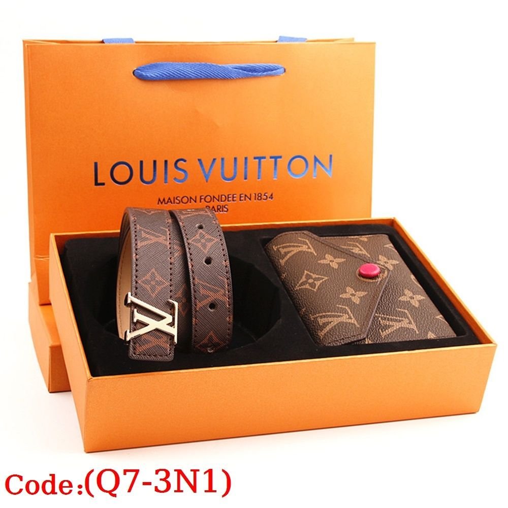 Louis Vuitton - Women's Belt and Wallet Gift Box