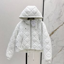 Dior - Doudoune matelassée blanche pour femme