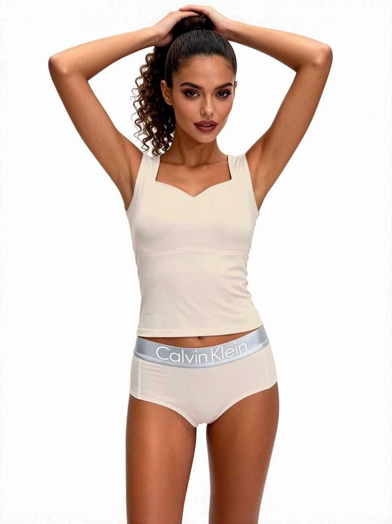Calvin Klein - Essentials Set Unterwäsche und Top in 5 Farben – Bild 2