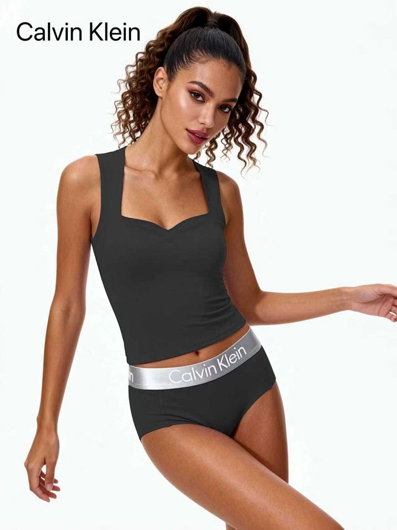 Calvin Klein - Essentials Set Unterwäsche und Top in 5 Farben – Bild 8