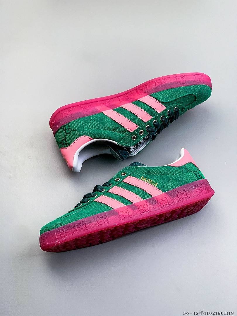 Gucci x Adidas - Originals Gazelle Esquisite Sneakers Gucci più 15 Colori - immagine 20