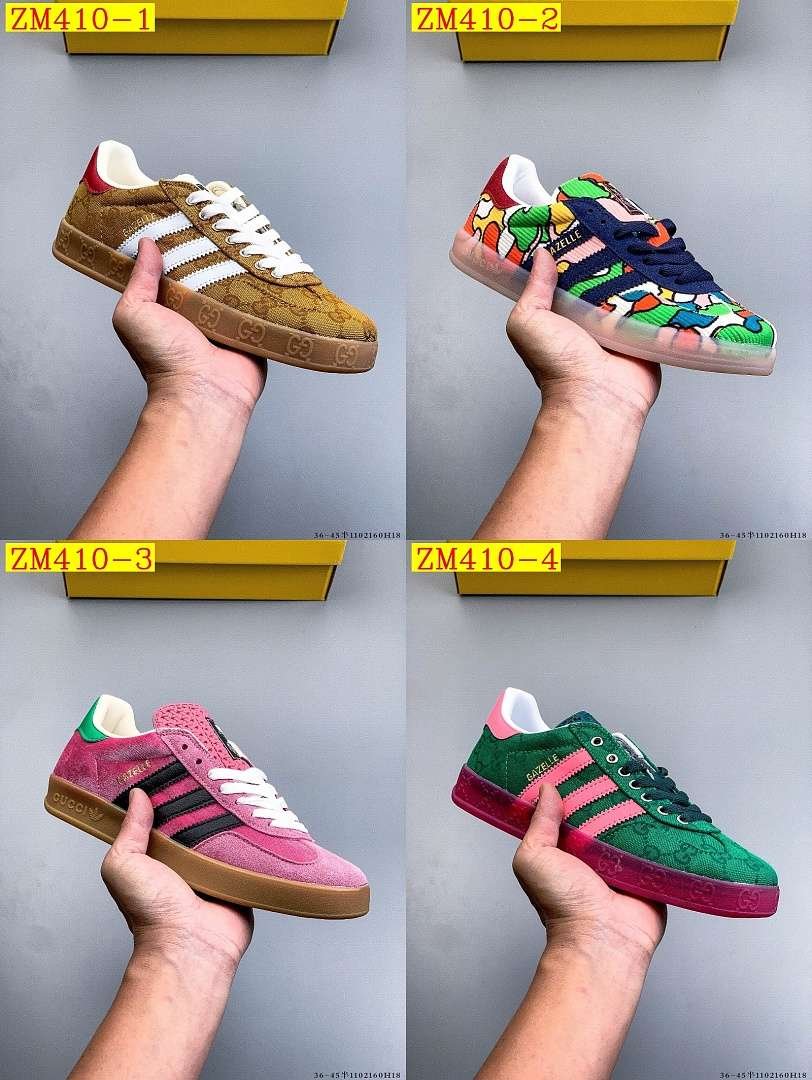 Gucci x Adidas - Originals Gazelle Esquisite Sneakers Gucci più 15 Colori - immagine 27