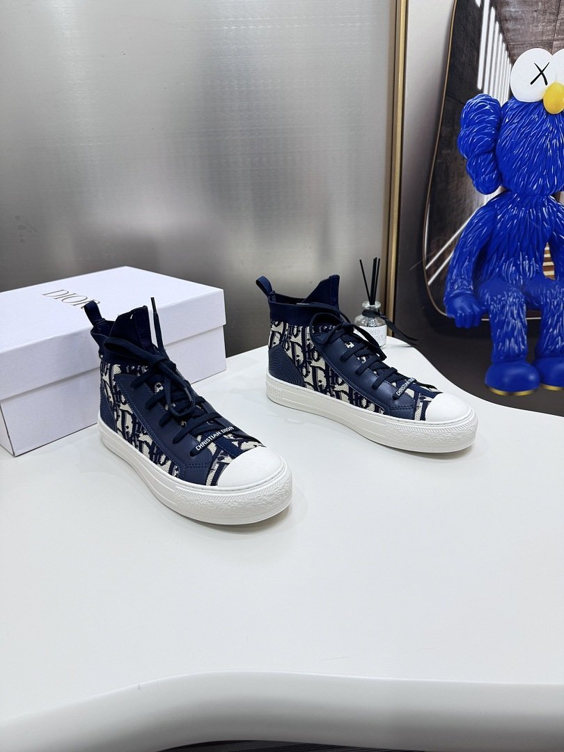 Dior - Sneakers alte Walk'n'Dior da donna in 3 colori - immagine 7