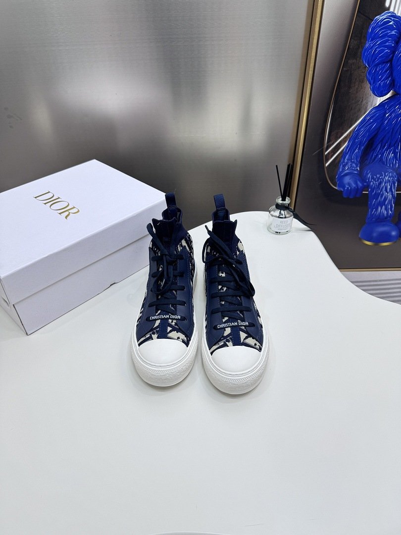 Dior - Sneakers alte Walk'n'Dior da donna in 3 colori - immagine 9