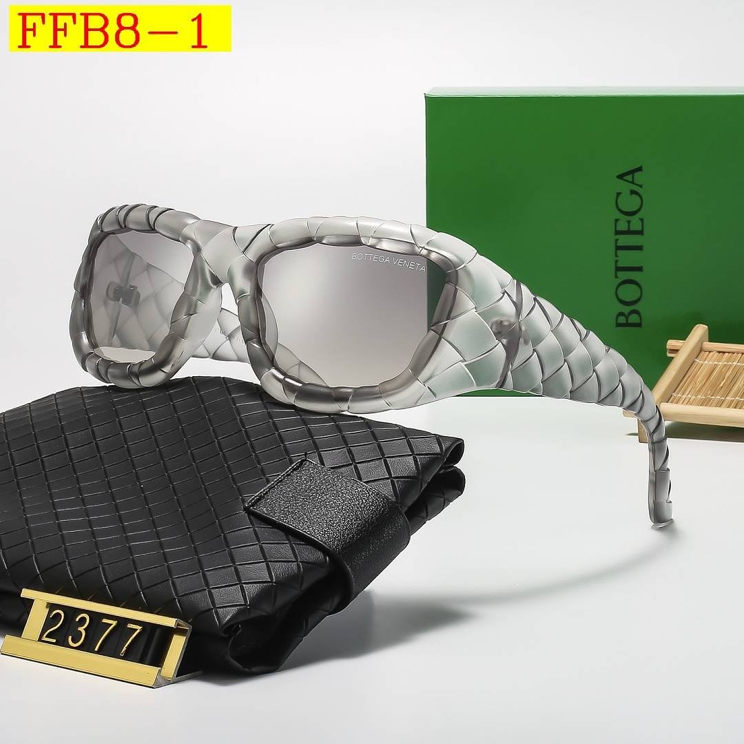 Bottega Veneta - Óculos de sol acolchoados em 6 cores - Imagem 2