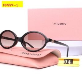 Miu Miu - Oval Sonnenbrille in 3 Farben