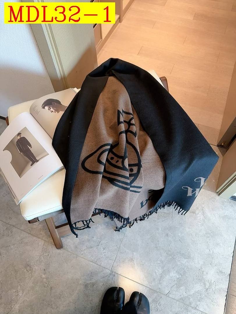 Vivienne Westwood - Sciarpa in cashmere dimensione 65x180cm in 5 colori - immagine 2