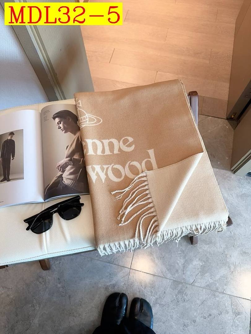 Vivienne Westwood - Sciarpa in cashmere dimensione 65x180cm in 5 colori - immagine 6