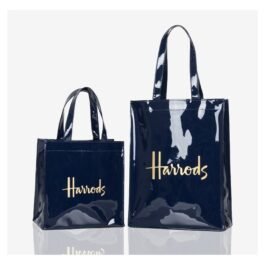 Harrods - Sac cabas en cuir verni en 3 tailles et 7 coloris