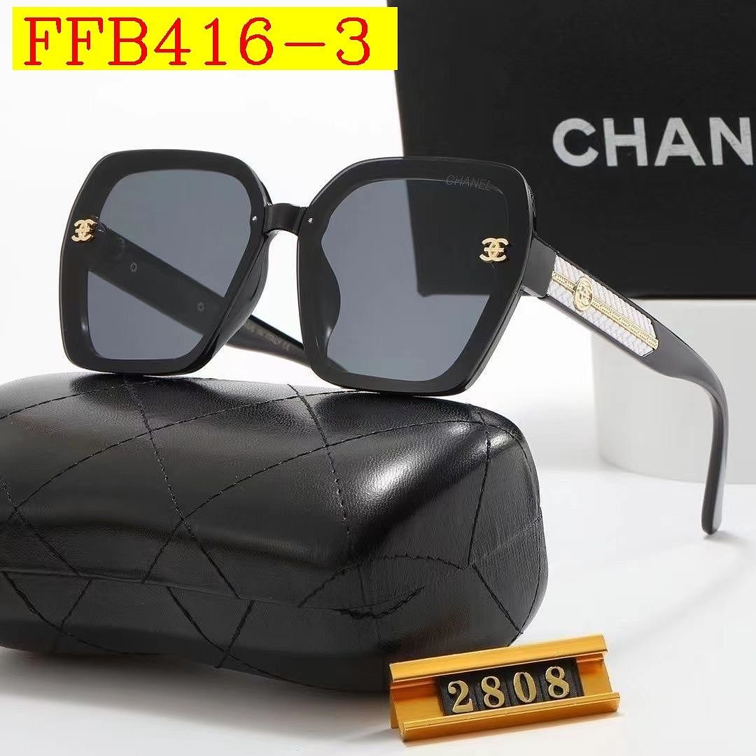 Chanel - Occhiali da sole oversize quadrati in 6 colori - immagine 4