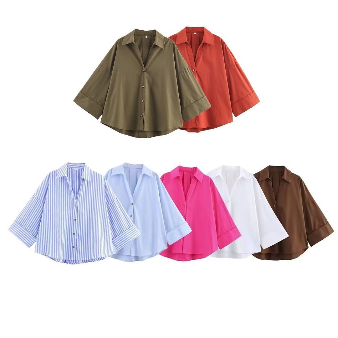 Zara - Camisa oversized en 7 colores - Imagen 9