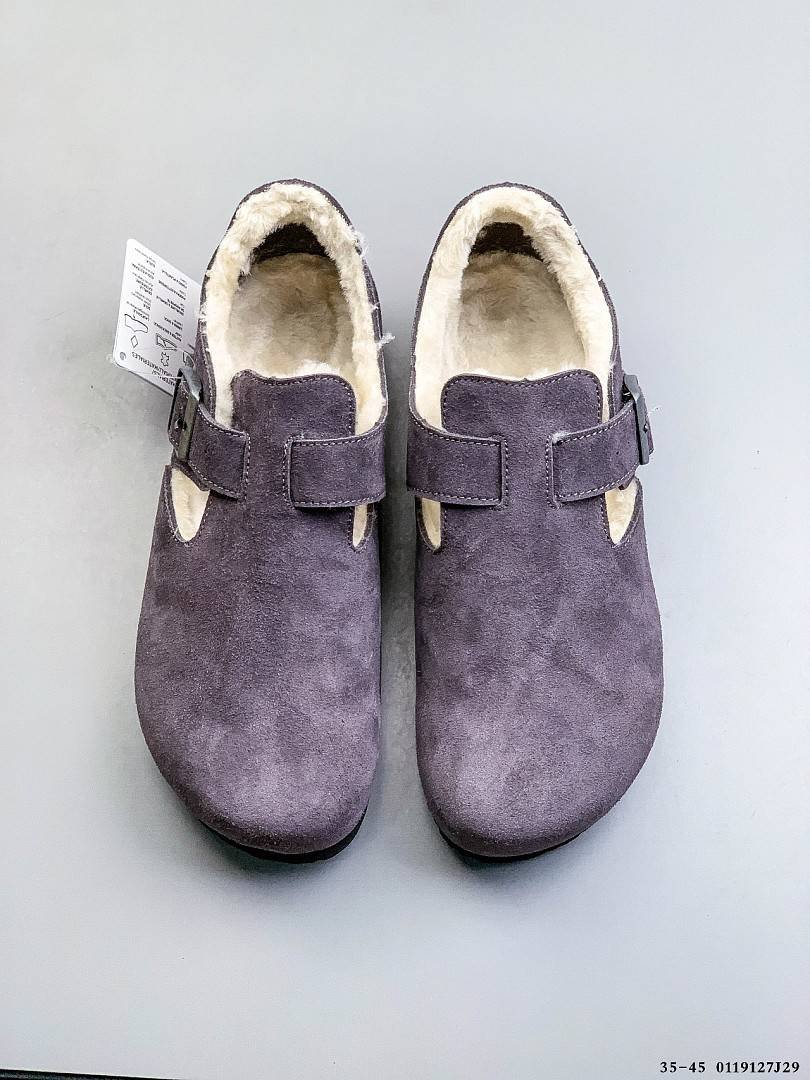 Birkenstock - London Shearling Clogs - Image 2