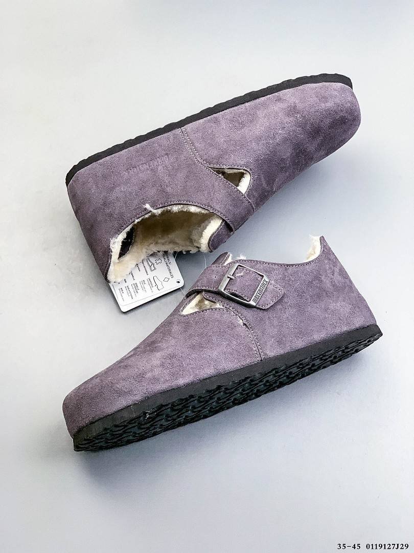 Birkenstock - London Shearling Clogs - Image 4