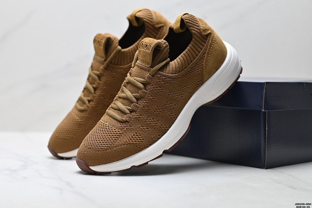 Dior - Sneakersy B80 Lounge w 4 kolorach - obrazek 9