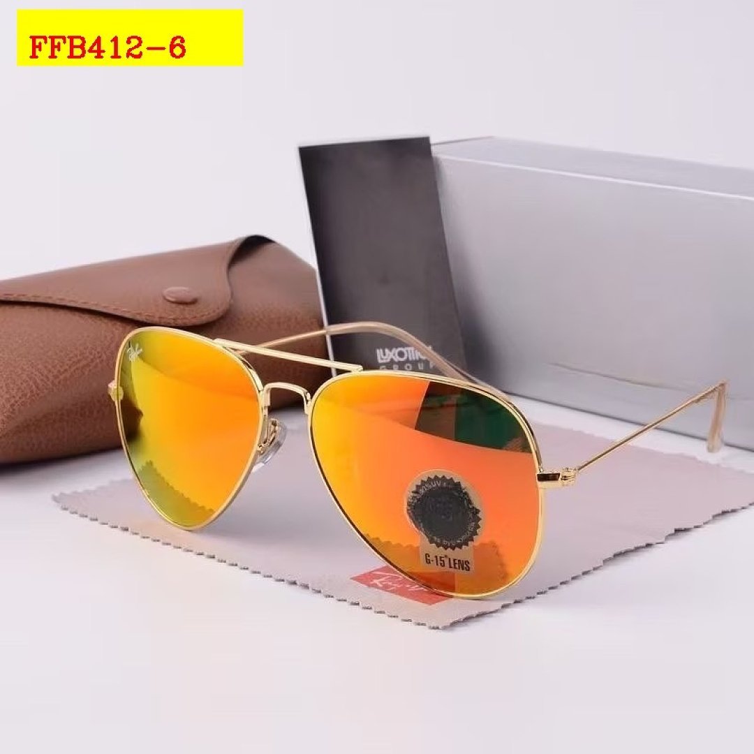 Ray-Ban - Óculos de Sol Aviator 3025 com Estojo em 12 Cores - Imagem 6